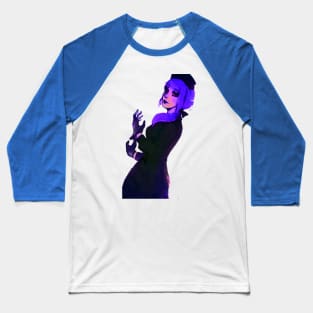 Purple haired girl Baseball T-Shirt